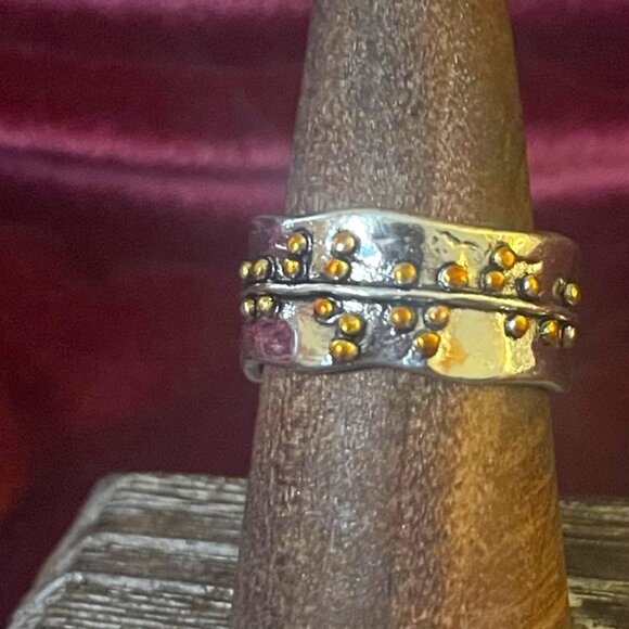 Sundance Silver and Gold Ring - Picture 2 of 2